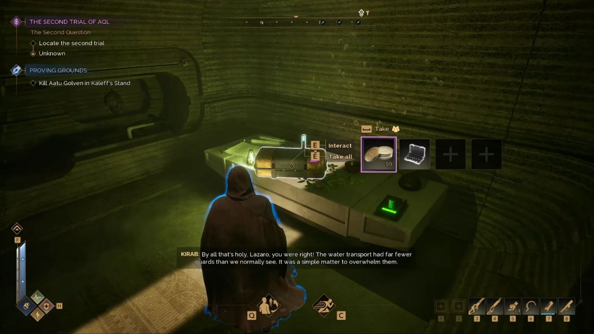 This container holds the Planetology quest item (Image via Funcom || YouTube/@SmashnWeen)